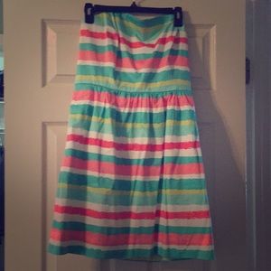Strapless vineyard vines dress size 10